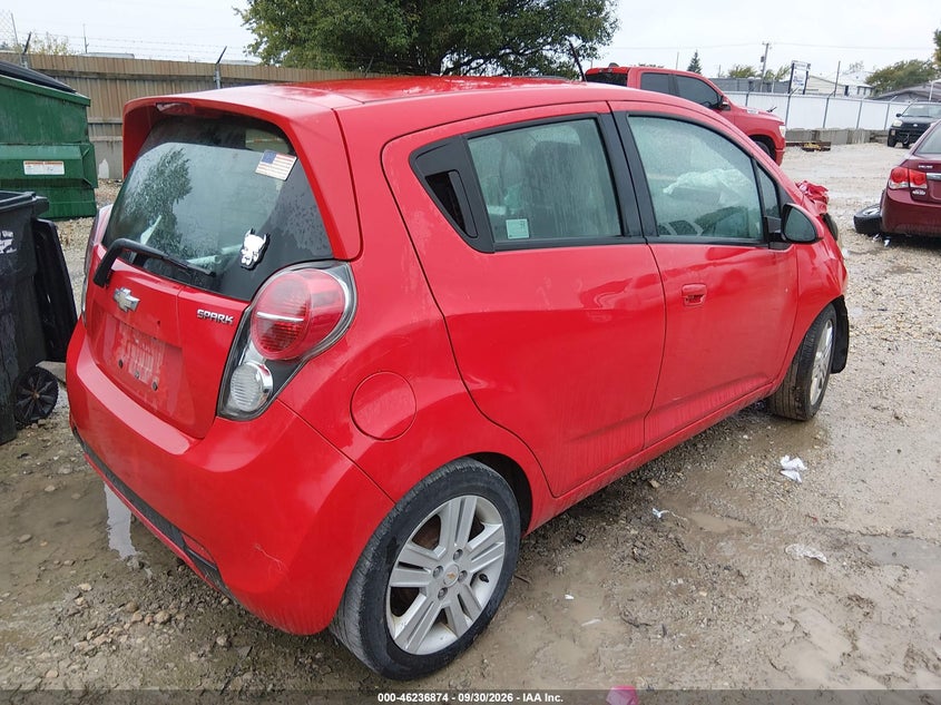 Vin: kl8cd6s91fc752192, lot: 46736868, chevrolet spark 1lt cvt 20154