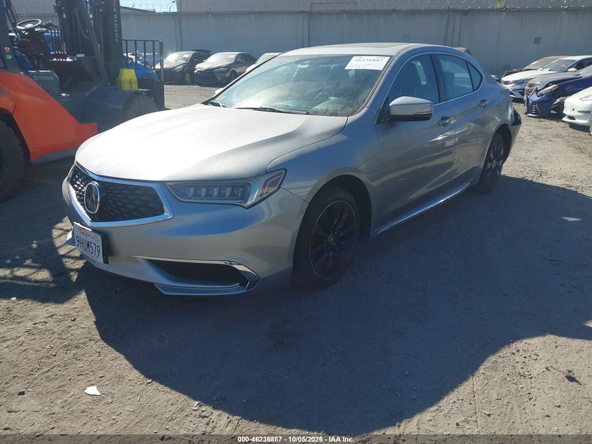 Vin: 19uub2f57ja009351, lot: 46736881, acura tlx tech pkg 20182