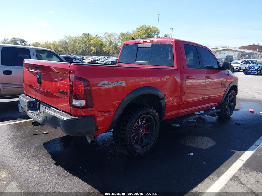Vin: 1c6rr7gg0ks617342, lot: 46736892, ram 1500 classic warlock  4x4 6'4 box 20194