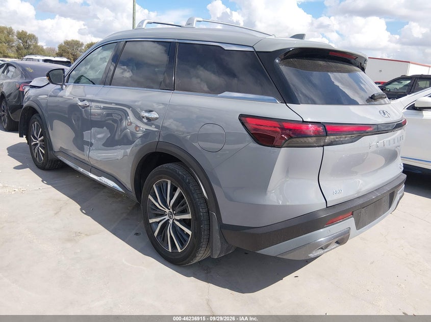 Vin: 5n1al1gs2sc357962, lot: 46736909, infiniti qx60 sensory awd 20253