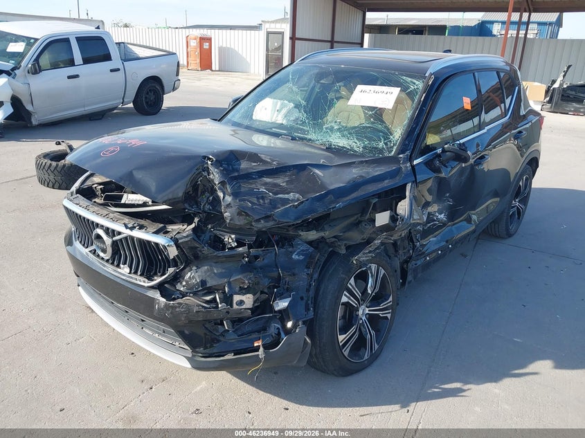 Vin: yv4ac2hlxl2336072, lot: 46736943, volvo xc40 t4 inscription 20202