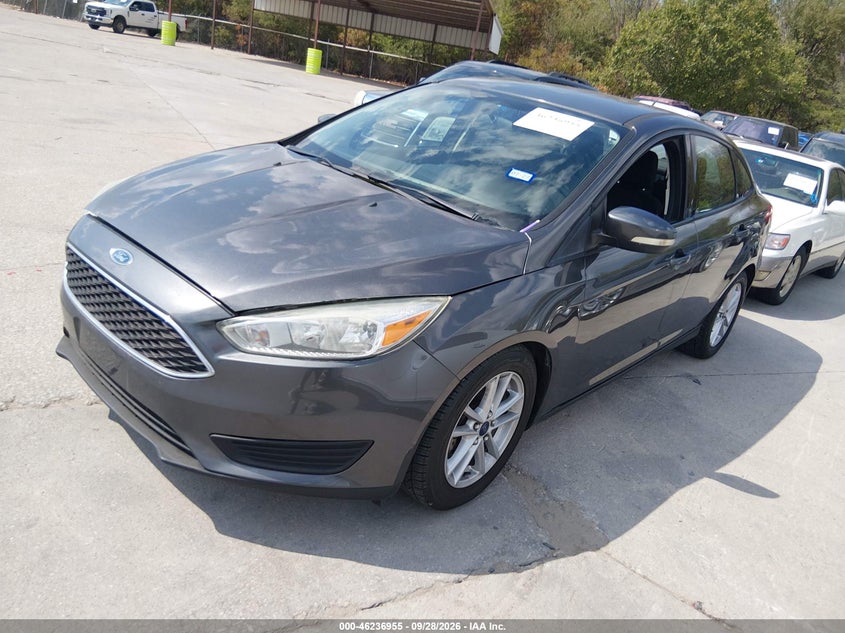 Vin: 1fadp3f22gl221184, lot: 46736948, ford focus se 20162