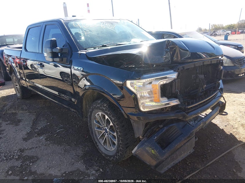 Vin: 1ftfw1e50jfa21660, lot: 46736950, ford f-150 xlt 20181