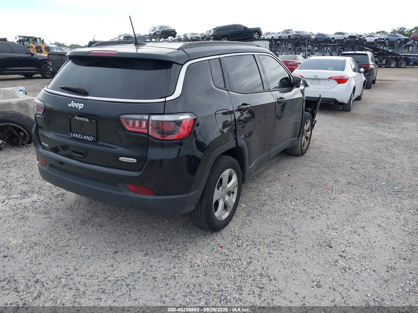 Vin: 3c4njcbb2jt193257, lot: 46736957, jeep compass latitude fwd 20184