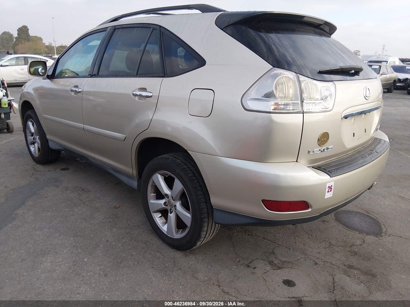 2008 LEXUS RX 350 auction photo 3