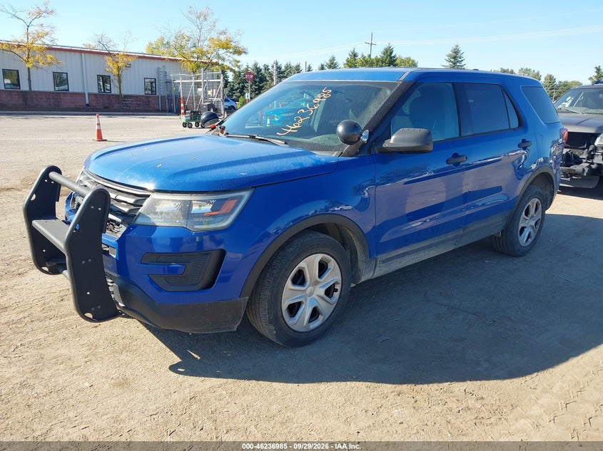 2017 Ford Utility Police Interceptor, Неизвестно, IAAI, VIN 1FM5K8ARXHGD24972 — фото 2