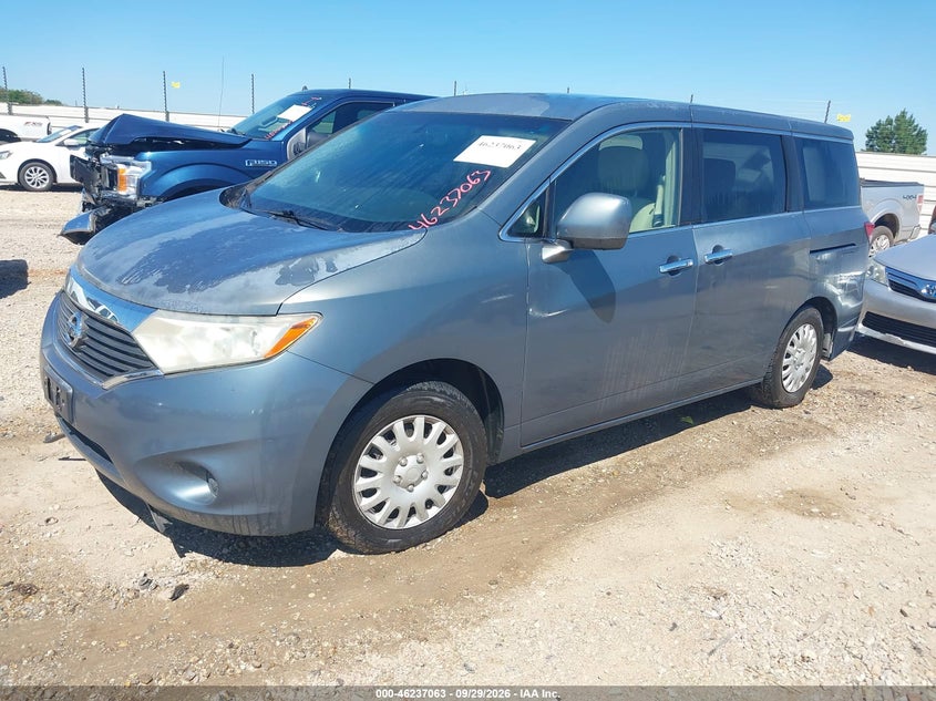 NISSAN QUEST 2011 VIN JN8AE2KP7B9003735