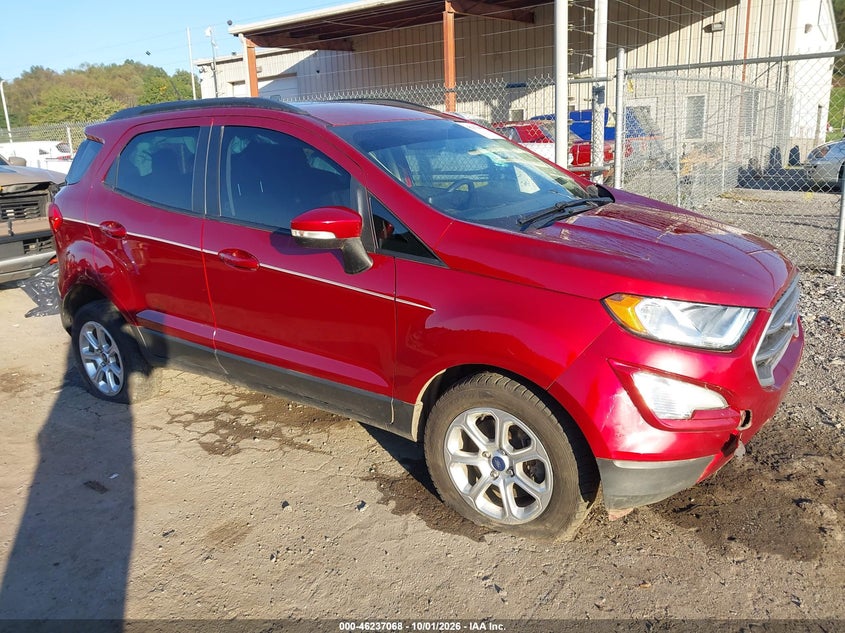 Vin: maj6s3gl9lc352007, lot: 46737062, ford ecosport se 20201