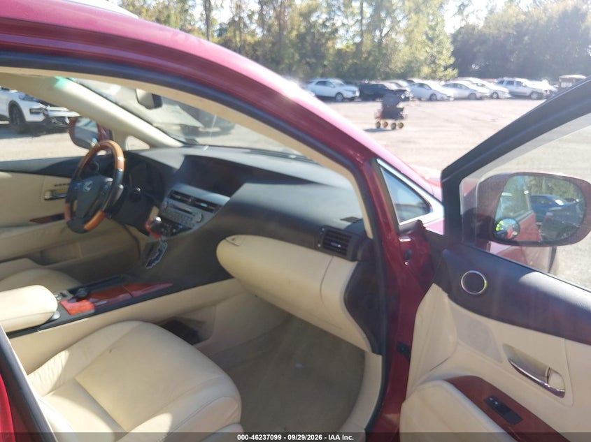 LEXUS RX 350 2010 VIN 2T2BK1BA6AC047924