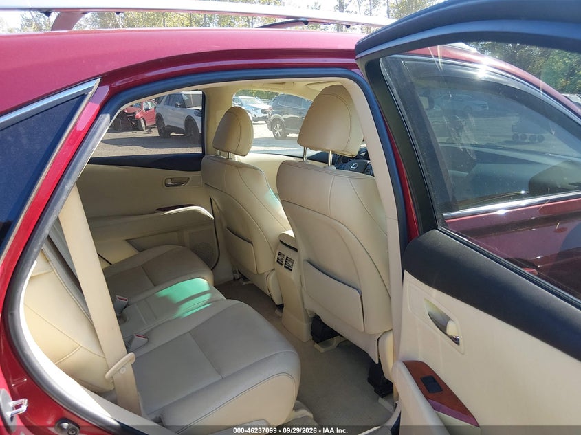 LEXUS RX 350 2010 VIN 2T2BK1BA6AC047924