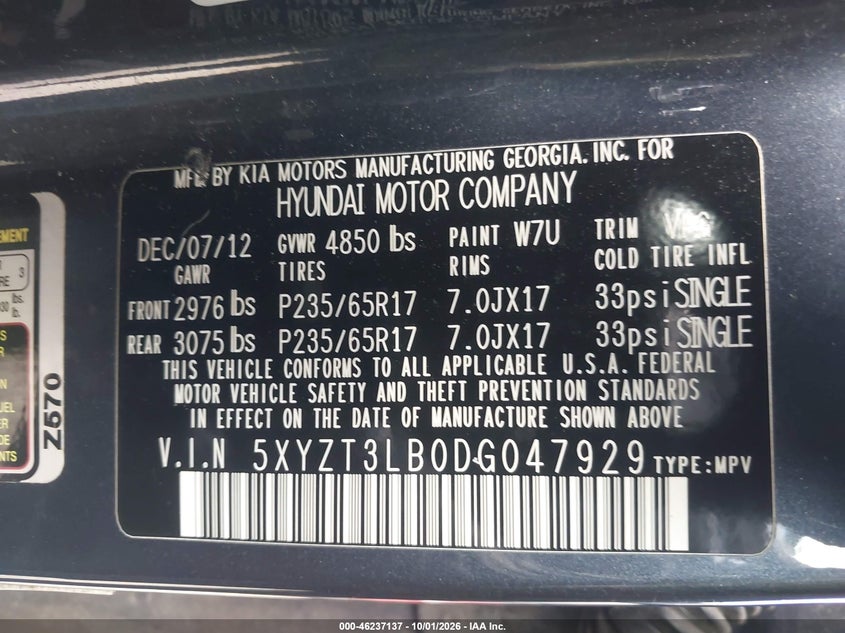 2013 HYUNDAI SANTA FE SPORT · Фото 9