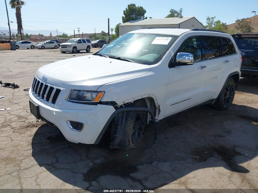 Vin: 1c4rjebg1gc329679, lot: 46737184, jeep grand cherokee limited 20162