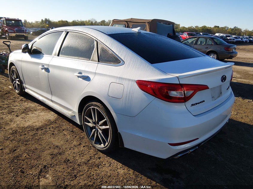 Vin: 5npe34ab5hh480541, lot: 46737197, hyundai sonata sport 2.0t 20173
