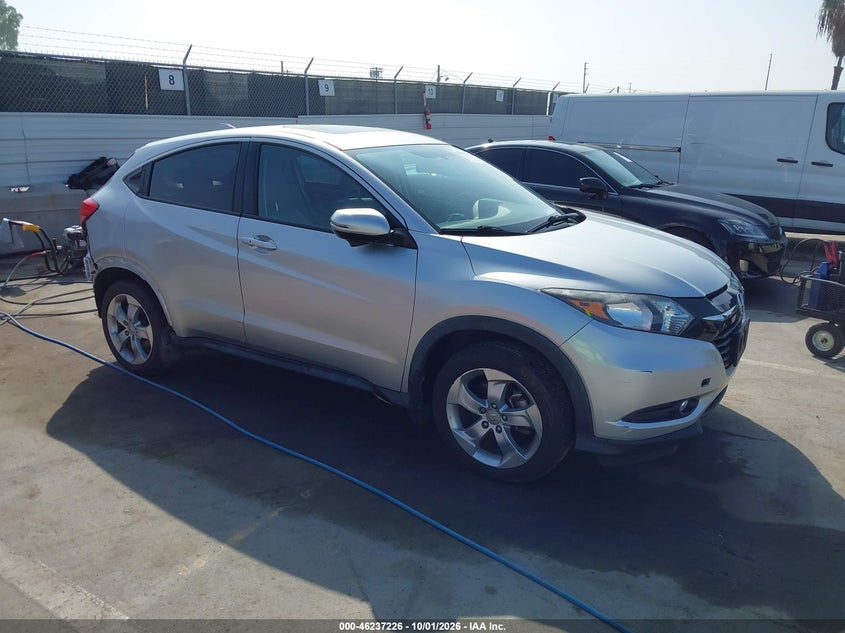 2016 Honda Hr-V Ex, Left Side, IAAI, VIN 3CZRU5H58GM734539