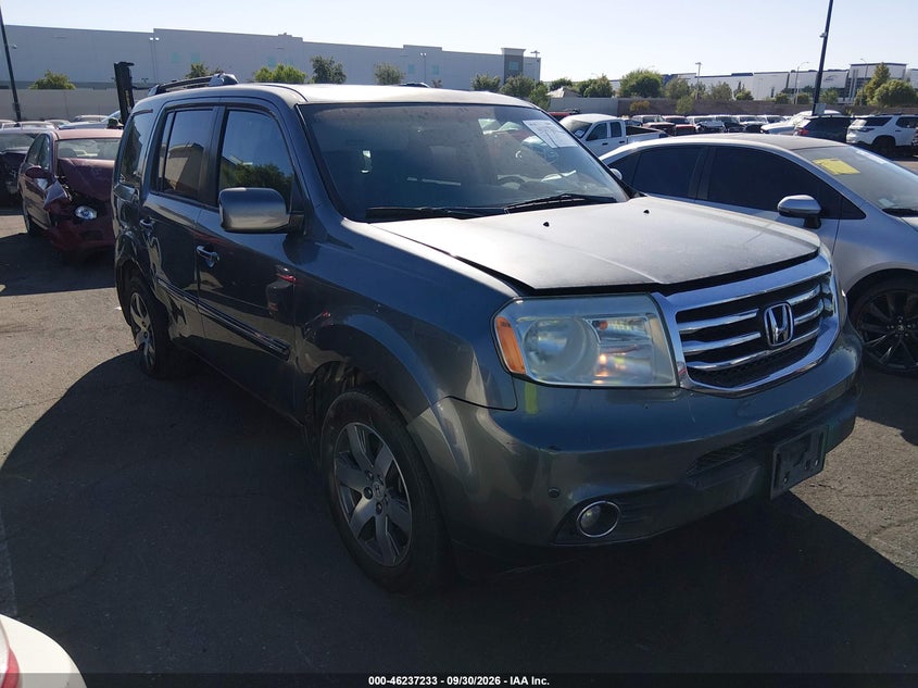 Vin: 5fnyf3h98cb013137, lot: 46737227, honda pilot touring 20121