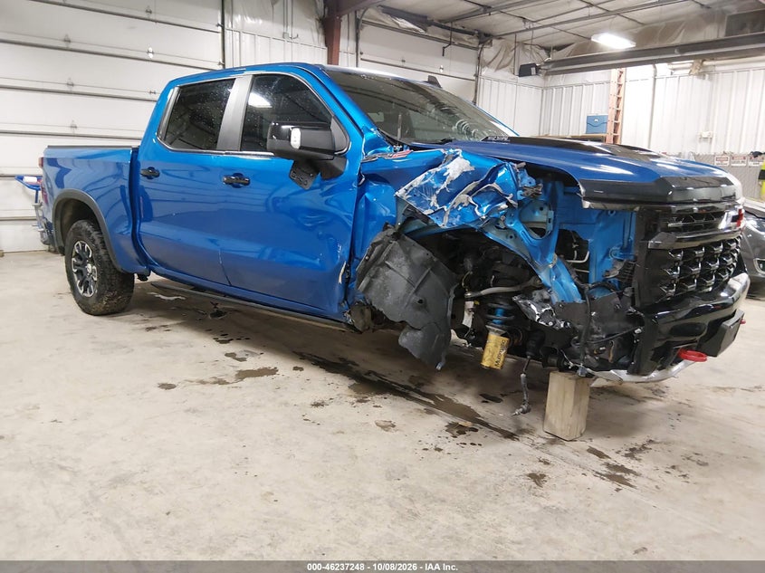 Vin: 3gcudhel2ng580295, lot: 46737242, chevrolet silverado 1500 4wd  short bed zr2 20221