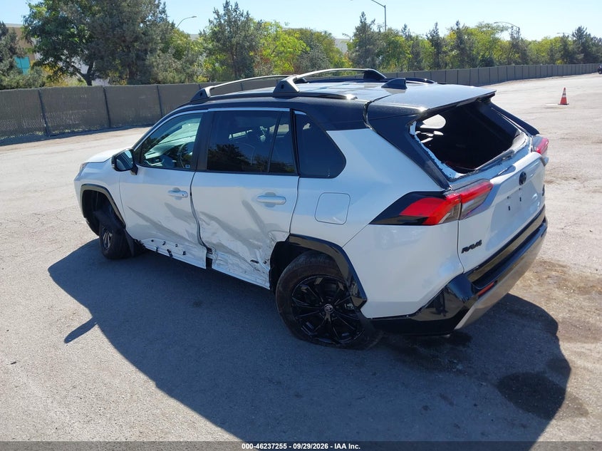 Vin: 2t3e6rfv1rw066061, lot: 46737249, toyota rav4 hybrid xse 20243