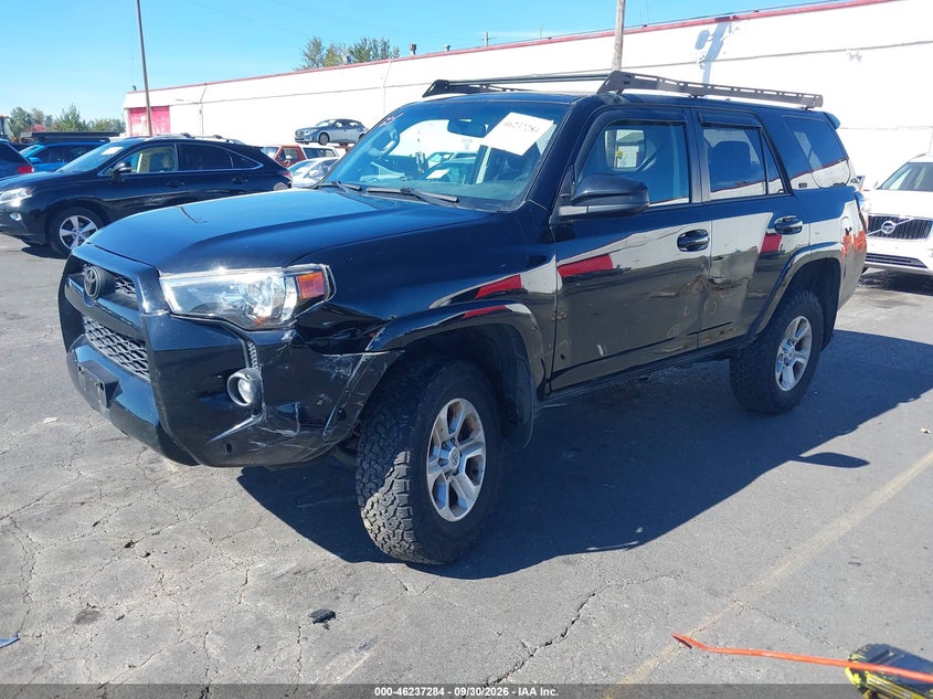 Vin: jtebu5jrxh5416669, lot: 46737278, toyota 4runner sr5 20172