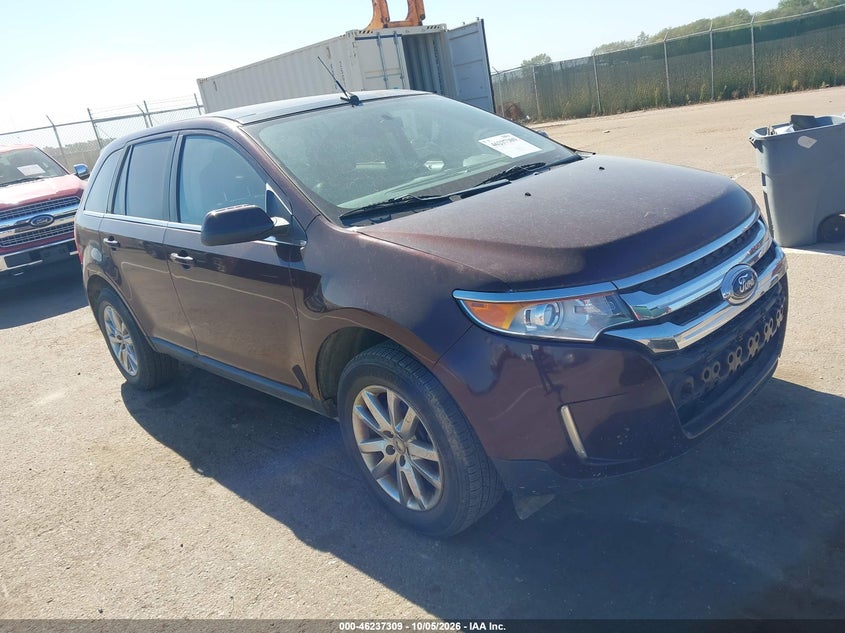 Vin: 2fmdk3kc1bbb20777, lot: 46737303, ford edge limited 20111