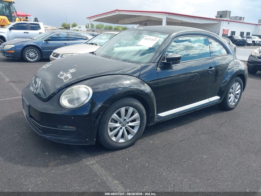 VOLKSWAGEN BEETLE 2014 VIN 3VWF17ATXEM641005