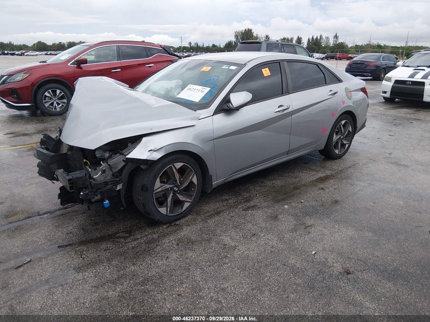 Vin: 5npls4ag3ph115747, lot: 46737364, hyundai elantra sel 20232