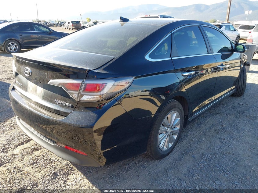 Vin: kmhe24l1xga025662, lot: 46737379, hyundai sonata hybrid se 20164