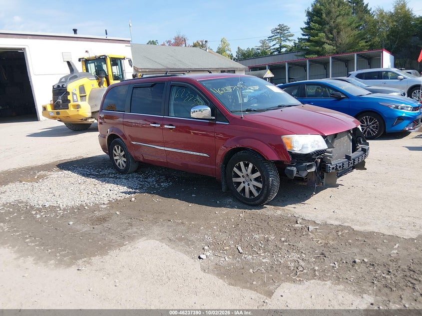 Vin: 2c4rc1cgxcr376552, lot: 46737385, chrysler town & country touring-l 2012 img_1