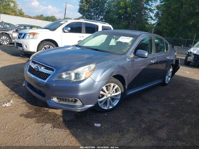 2013 Subaru Legacy 2.5I Premium, Rear, IAAI, VIN 4S3BMBC69D3027291 — photo 2