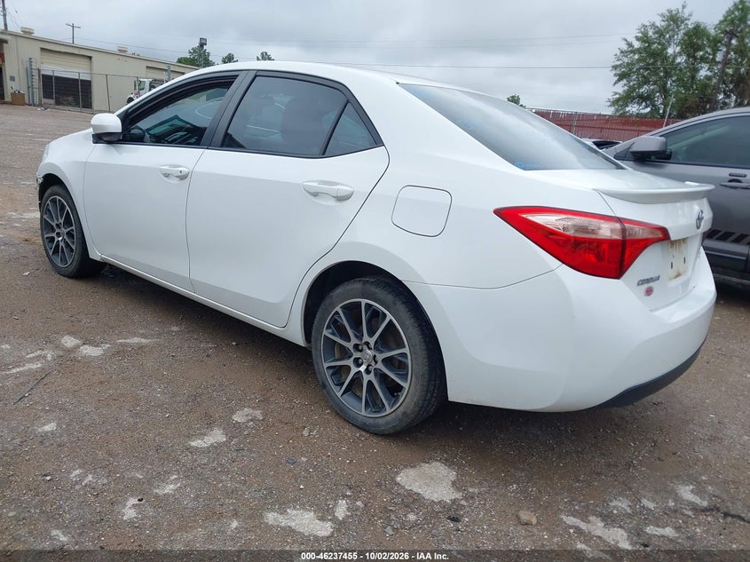 Vin: 5yfburhe6hp720230, lot: 46737449, toyota corolla le 20173
