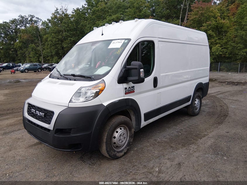 RAM PROMASTER 2500 2021 VIN 3C6LRVCG2ME566383