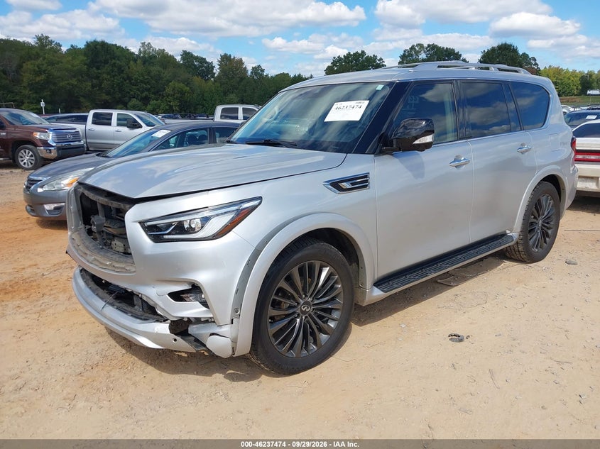 Vin: jn8az2ae6m9268928, lot: 46737469, infiniti qx80 premium select awd 20212