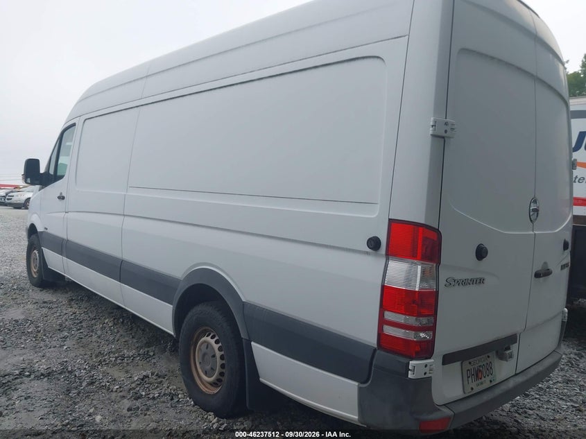 FREIGHTLINER SPRINTER 2500 2012 VIN WDYPE8CC6C5708253
