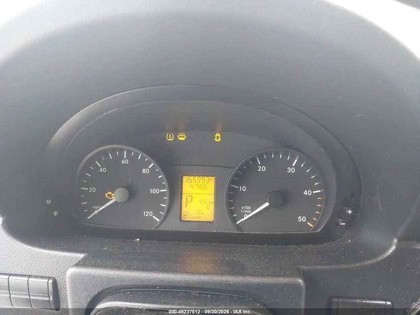 FREIGHTLINER SPRINTER 2500 2012 VIN WDYPE8CC6C5708253