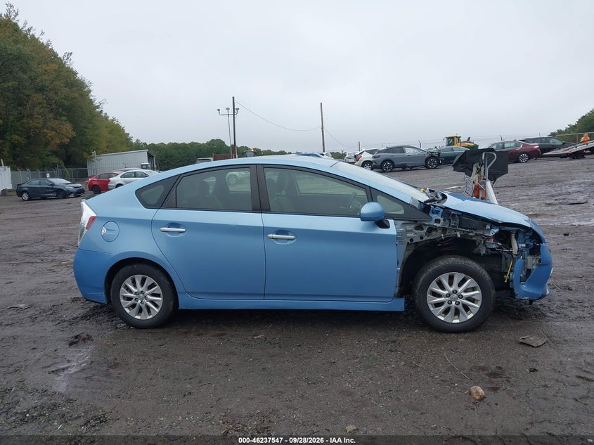 TOYOTA PRIUS PLUG-IN 2013 VIN JTDKN3DP0D3036732
