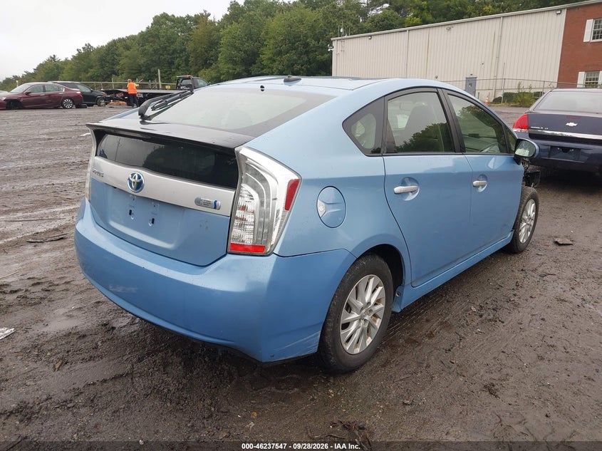TOYOTA PRIUS PLUG-IN 2013 VIN JTDKN3DP0D3036732