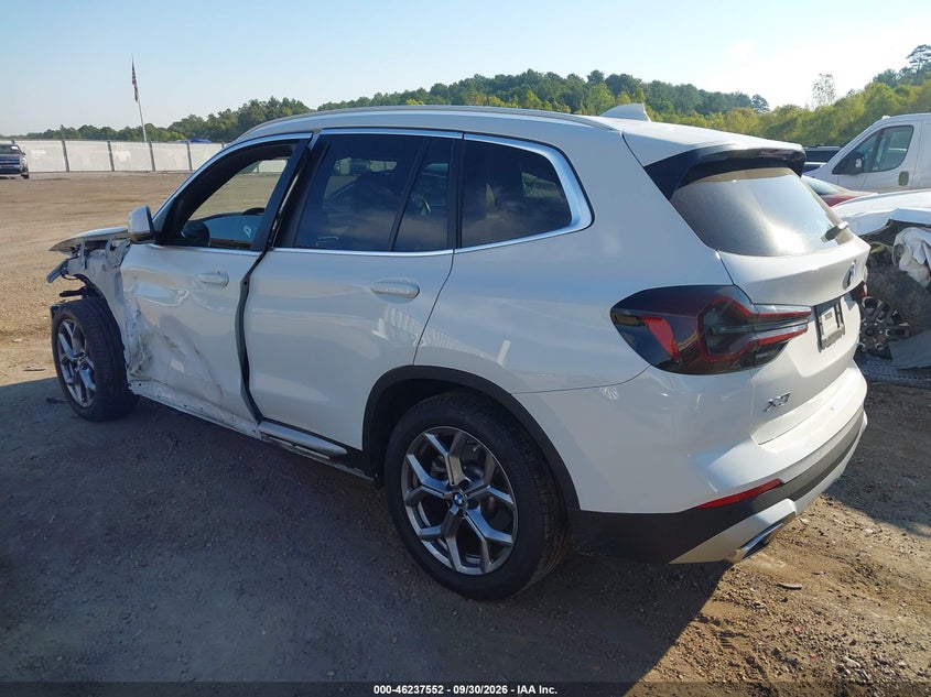 Vin: 5ux53dp03r9x35556, lot: 46737546, bmw x3 xdrive30i 20243