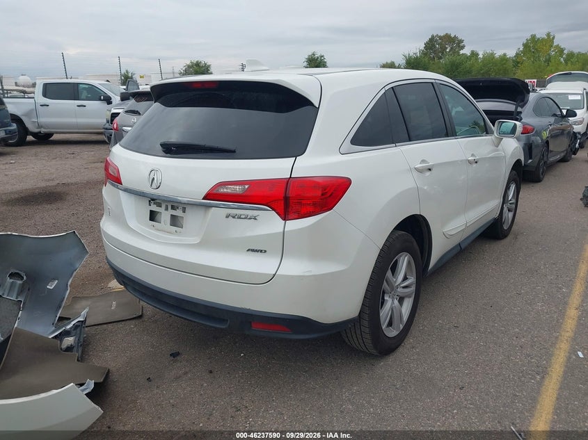 Vin: 5j8tb4h3xdl006861, lot: 46737584, acura rdx 20134