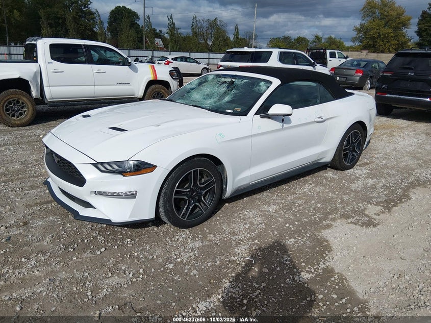 Vin: 1fatp8uh7p5103359, lot: 46737600, ford mustang ecoboost premium 20232