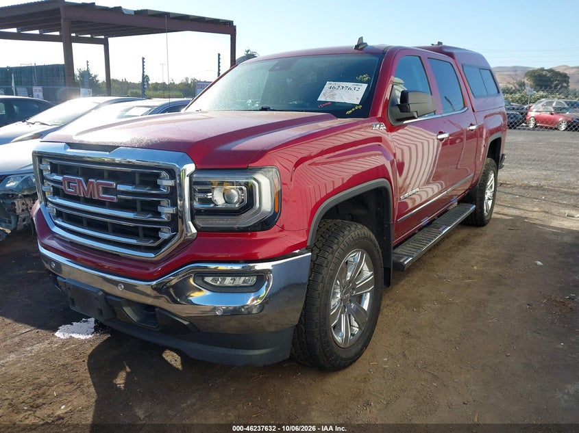 Vin: 3gtu2nec1jg204475, lot: 46737626, gmc sierra 1500 slt 20182