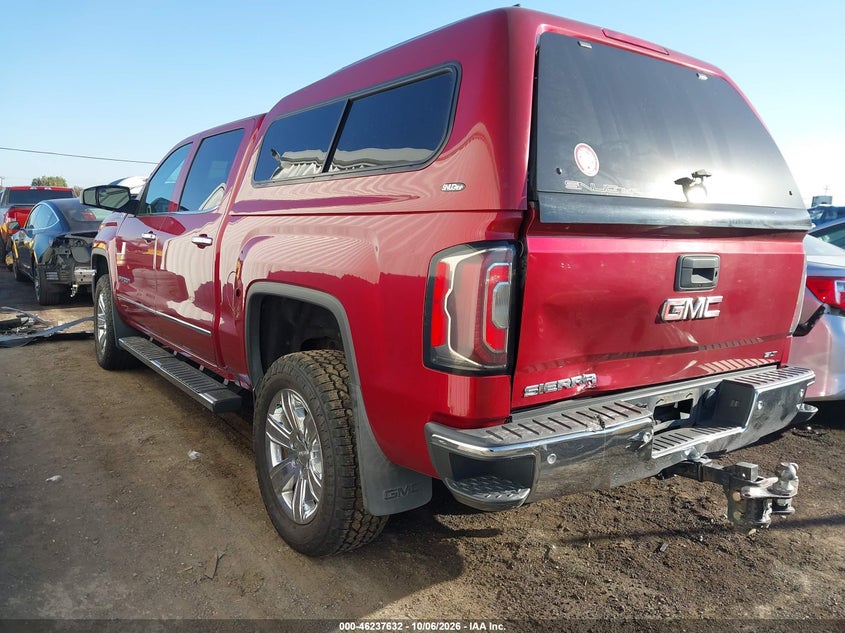 Vin: 3gtu2nec1jg204475, lot: 46737626, gmc sierra 1500 slt 20183