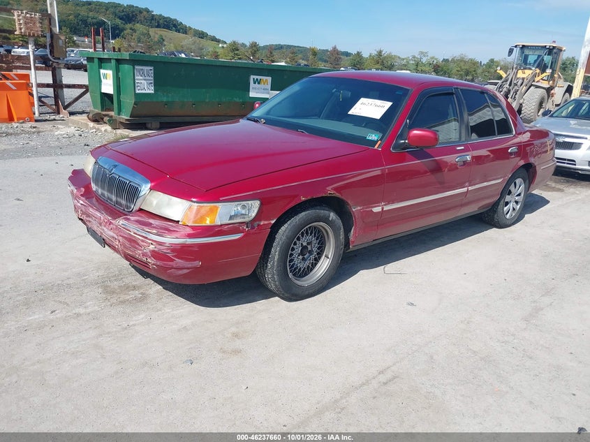 MERCURY GRAND MARQUIS 1999 VIN 2MEFM74W8XX619588