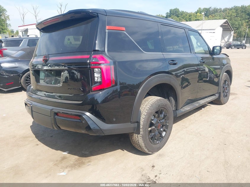 Vin: jn8ay3dexs9402986, lot: 46737657, nissan armada pro-4x 4wd 20254