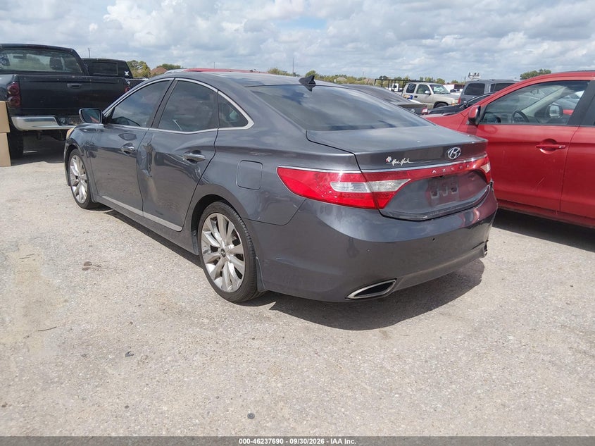2013 HYUNDAI AZERA auction photo 3