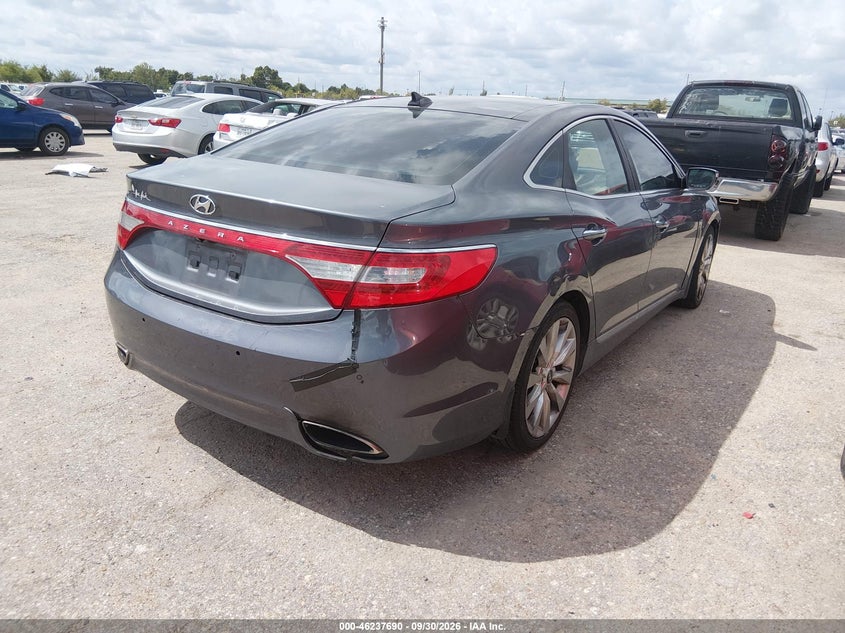 2013 HYUNDAI AZERA auction photo 4