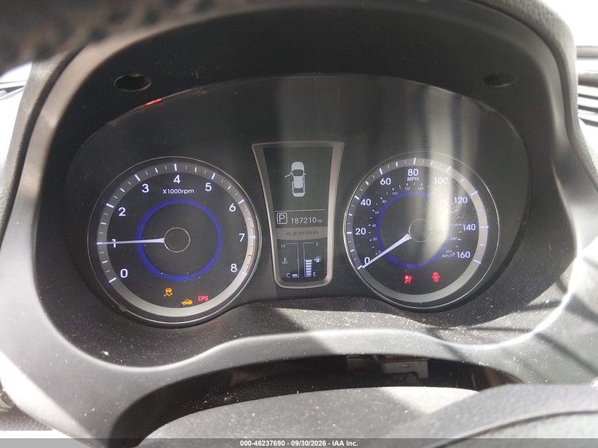 2013 HYUNDAI AZERA auction photo 7