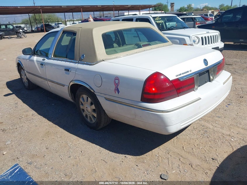 MERCURY GRAND MARQUIS 2003 VIN 2MEFM75W13X661402