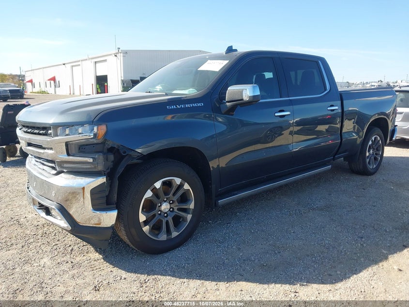 Vin: 1gcuygel2kz220552, lot: 46737709, chevrolet silverado 1500 ltz 20192
