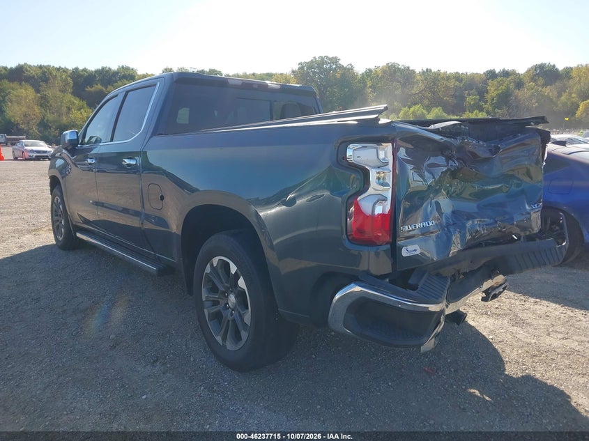 Vin: 1gcuygel2kz220552, lot: 46737709, chevrolet silverado 1500 ltz 20193