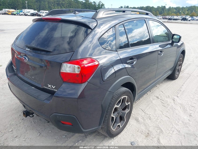 SUBARU XV CROSSTREK 2013 VIN JF2GPAVC7D2804763