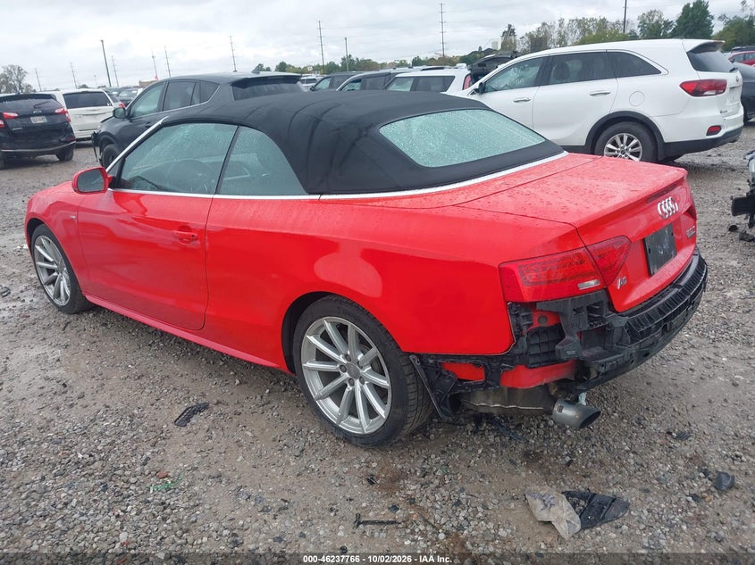 AUDI A5 2016 VIN WAUD2AFH3GN005248